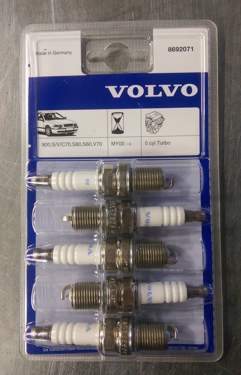 Genuine Volvo Spark Plugs for Turbo 850/S70/V70/C70/S60/XC90